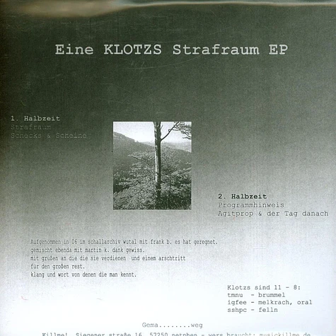 Klotzs - Strafraum EP