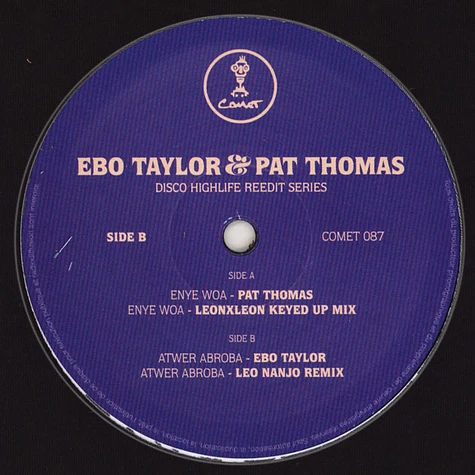 Ebo Taylor & Pat Thomas - Disco Highlife Reedit Series Volume 1