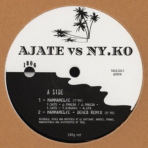 Ajate X NY.KO - Mammamelie / With Regularity