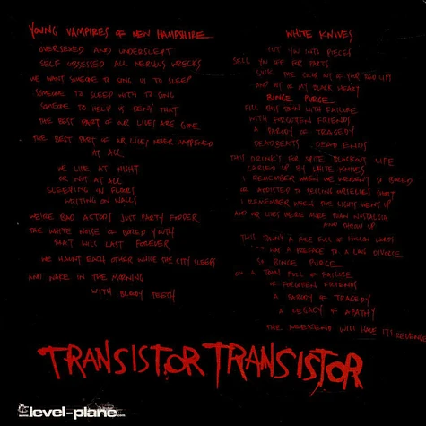 Transistor Transistor - Young Vampires Of New Hampshire