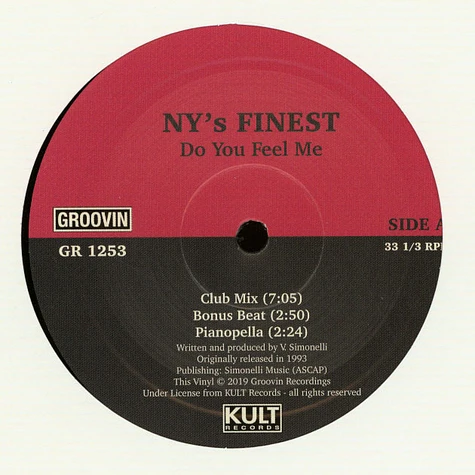 N.Y.'s Finest - Do You Feel Me