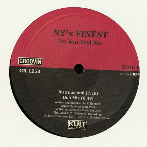 N.Y.'s Finest - Do You Feel Me