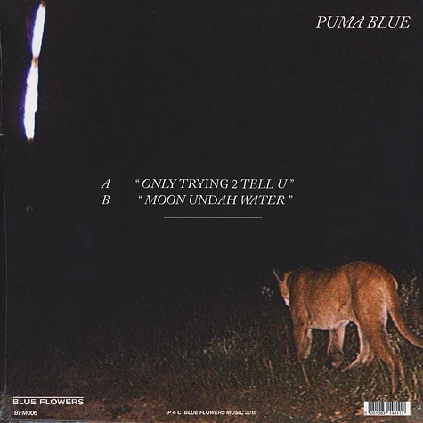 Puma Blue - Only Trying 2 Tell U / Moon Undah Water