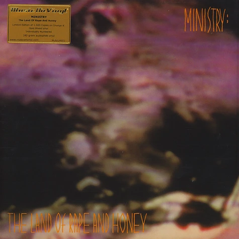 Ministry - The Land Of Rape And Honey Colored Vinyl Edition