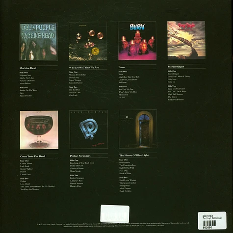 Deep Purple - The Vinyl Collection Boxset