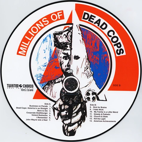 MDC - Millions Of Dead Cops Picture Vinyl Edition