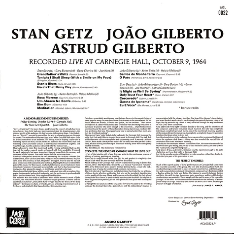 Stan Getz & Joao Gilberto - Getz-Gilberto 2