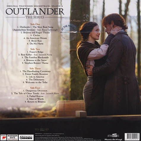 Bear McCreary - OST Outlander 4 Colored Vinyl Edition