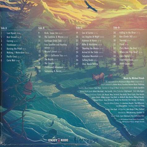 Michael Brook - OST Into The Wild Score Colored Vinyl Edition