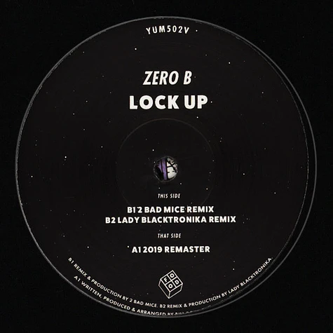 Zero B - Lock Up (2 Bad Mice / Lady Blacktronika / Red Rack'em / Jerome Hill Remixes)
