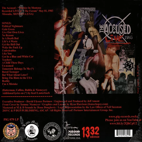 The Accused - Murder In Montana