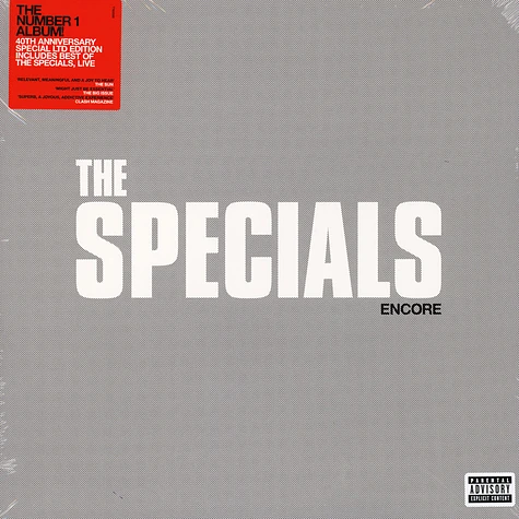 The Specials - Encore Limited Deluxe Red Vinyl Edition