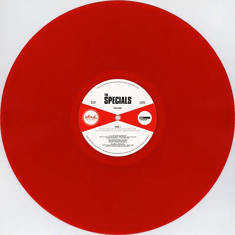 The Specials - Encore Limited Deluxe Red Vinyl Edition