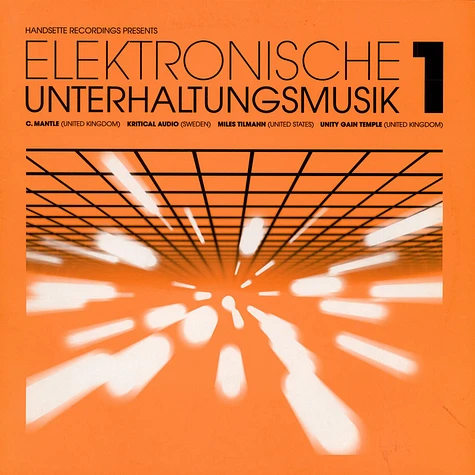 V.A. - Elektronische Unterhaltungsmusik 1