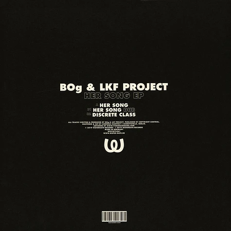 Bog & LKF Project - Her Song EP
