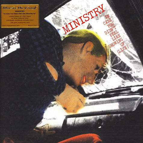 Ministry - In Case You Didn't Feel Like Showing Up (Live) Colored Vinyl Version
