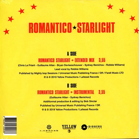 Bob Sinclair X Supermen Lovers X Robbie Williams - Romantico Starlight