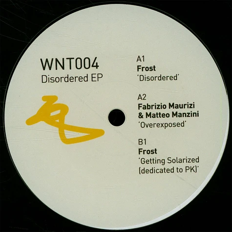 Frost, Fabrizio Maurizi & Matteo Manzini - Disordered EP