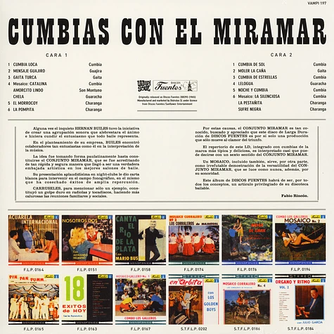 Conjunto Miramar - Cumbias Con El Miramar