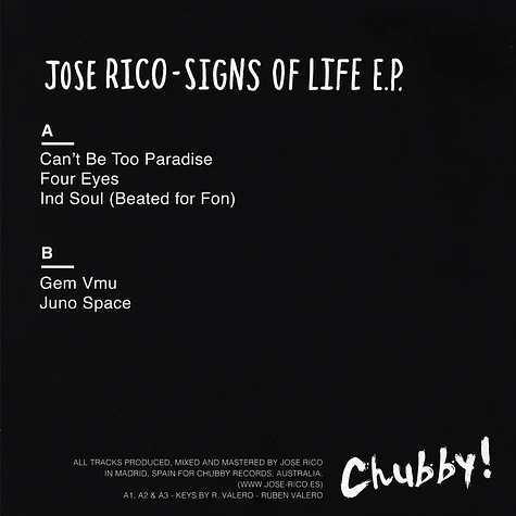 Jose Rico - Signs Of Life