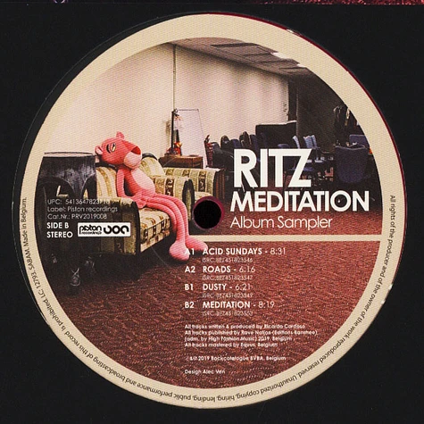 Ritz - Meditation - Album Sampler Marbled Pink Vinyl Edition