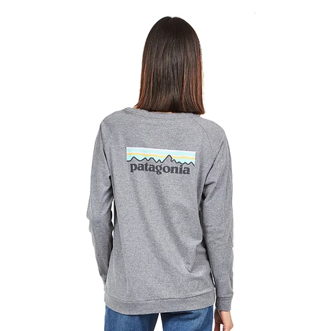 Patagonia - L/S Pastel P-6 Logo Responsibili-Tee