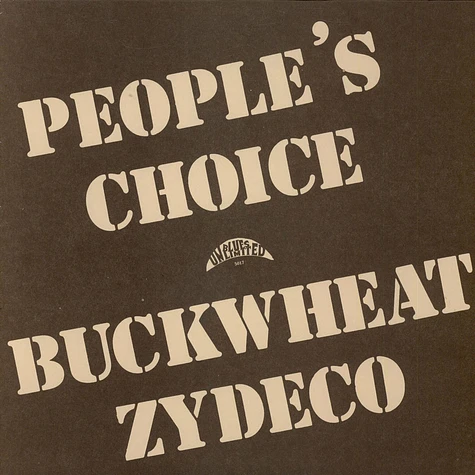 Buckwheat Zydeco - People's Choice