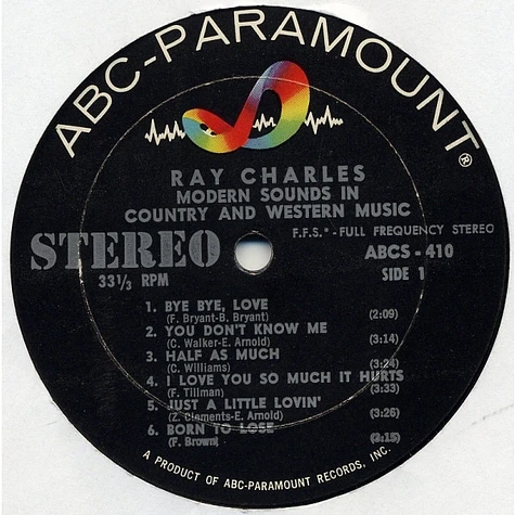 Ray Charles - Modern Sounds In Country And Western Music