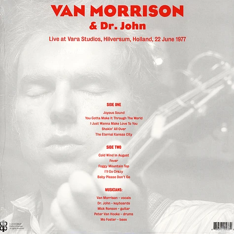 Van Morrison & Dr. John - Live At Vara Studios Holland 1977