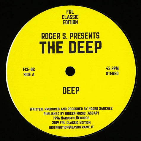Roger S. Presents The Deep - Deep / Vibe