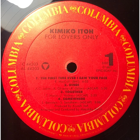 Kimiko Itoh - For Lovers Only