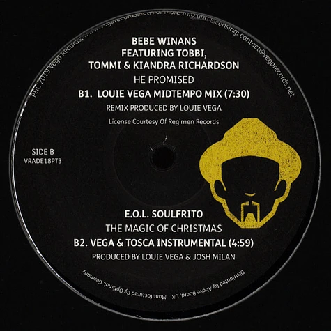 Luther Vandross, Bebe Winans & Eol Soulfrito - My Body / He Promised Louie Vega Remixes