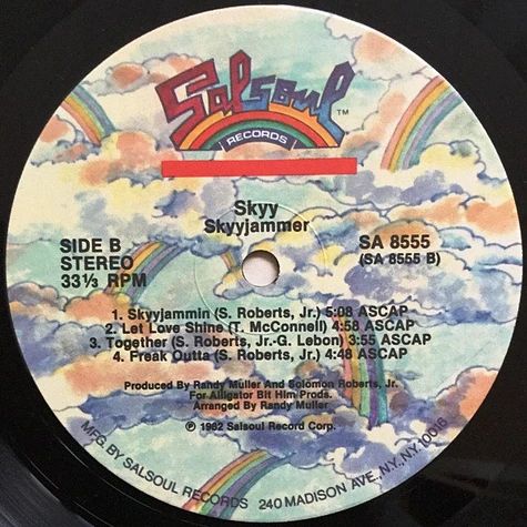 Skyy Jammer Vinyl LP Salsoul shops