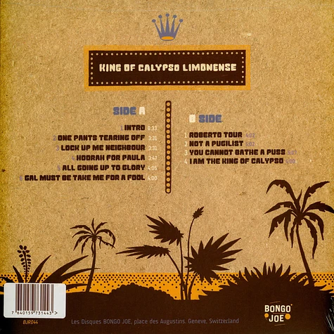 Walter Gavitt Ferguson - King Of Calypso Limonense - Legendary Tape Recordings Volume 2