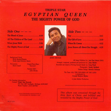 Egyptian Queen - The Mighty Power Of God