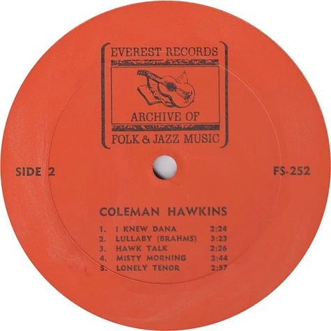 Coleman Hawkins - Coleman Hawkins