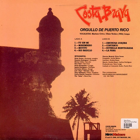 Costa Brava - Orgullo De Puerto Rico