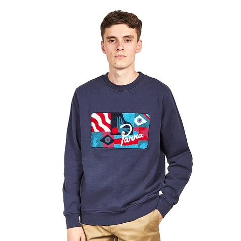 Parra - Grab the Flag Crew Neck Sweater