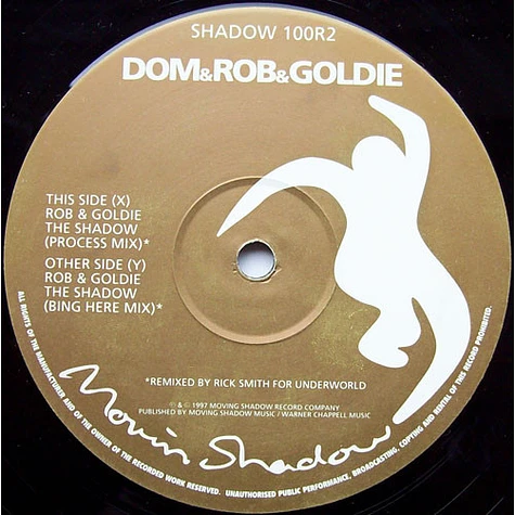 Dom & Roland & Rob Playford & Goldie - Shadow 100 (Remixes By Rick Smith For Underworld)