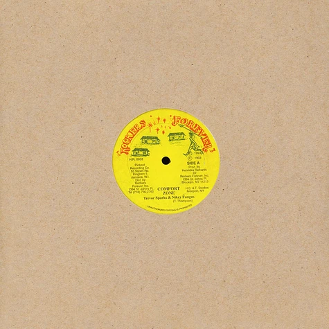 Trevor Sparks & Mikey Fungus / Peter Dragon - No Time Fe Waste; Version (Orig. Press) - Comfort Zone / Version / No Time Fe Waste / Version