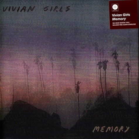 Vivian Girls - Memory Maroon Colored Vinyl Edition