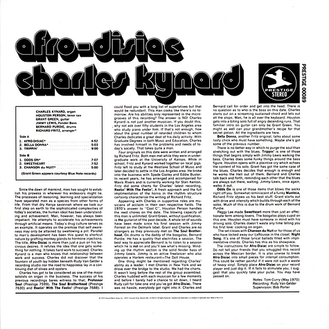 Charles Kynard - Afro-Disiac