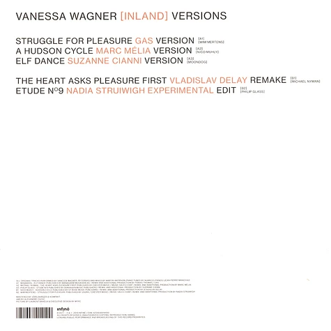 Vanessa Wagner - Inland Versions