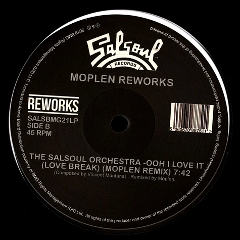Skyy & The Salsoul Orchestra - Moplen Reworks