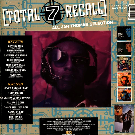 Triston Palmer, Carlton Livingston, Anthony Johnson, Al Campbell, Etc. - Total Recall 7: Jah Thomas Productions