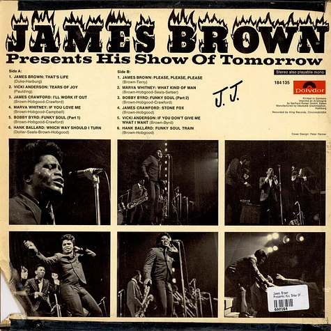 James Brown - Presents His Show Of Tomorrow
