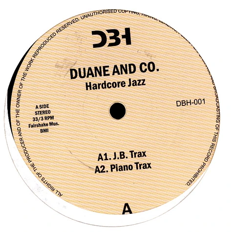 Duane & Co - Hardcore Jazz