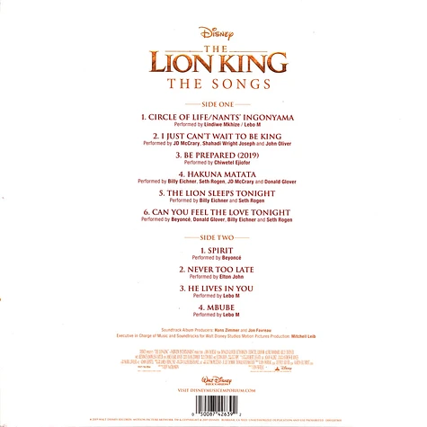 V.A. - OST The Lion King