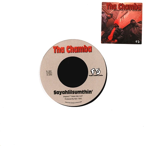 Tha Chamba - Sayahlilsumthin / Da Lit / Sayahlilsumthin Remix