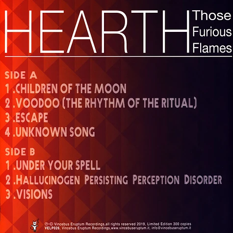 Those Furious Flames - Hearth